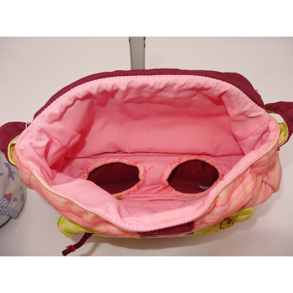 Baby Alive On The Go Carrier Panda Purse Diaper Bag Plus Bag and Accessories Lot - Picture 6 of 16